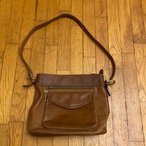 Vintage Fossil leather satchel